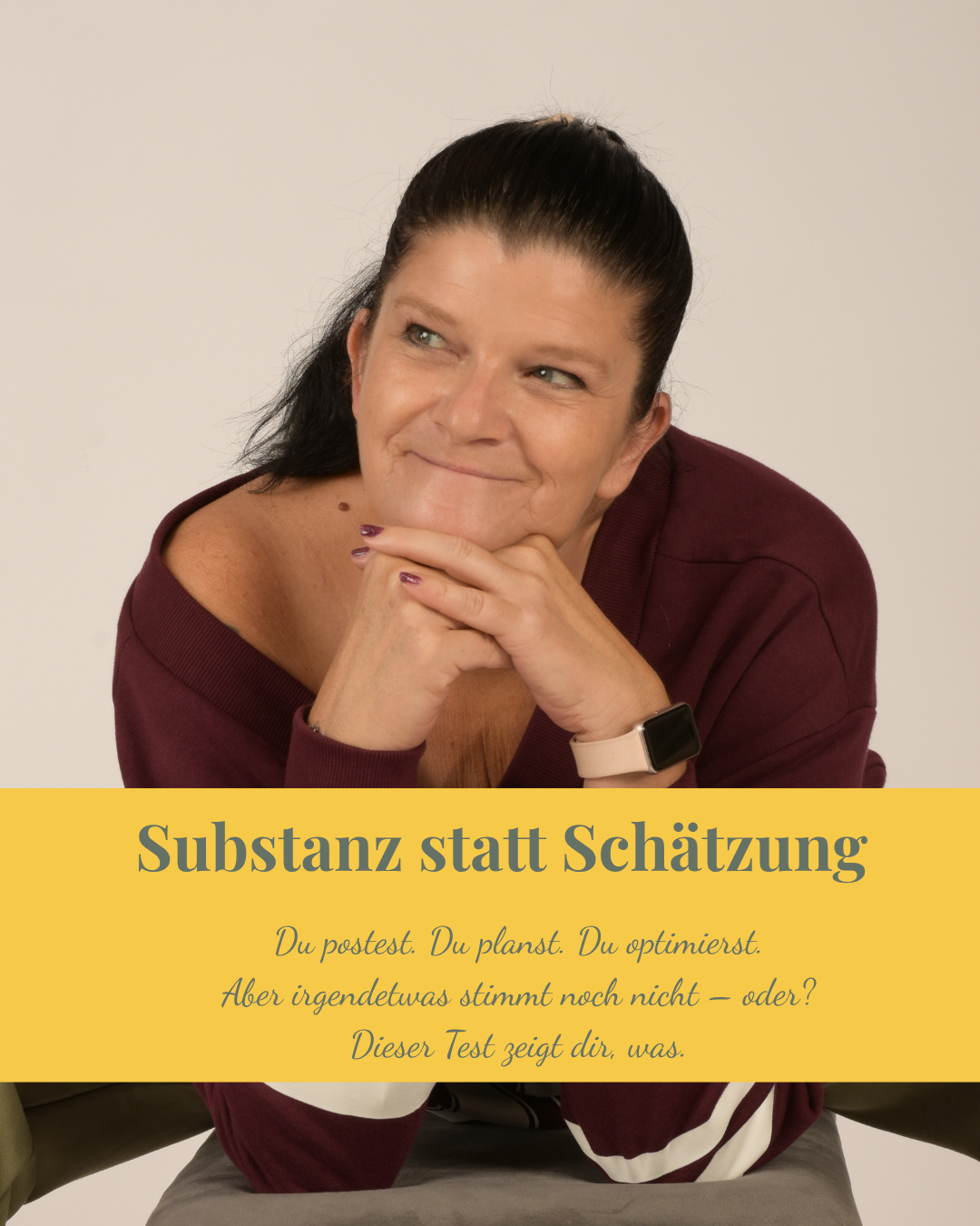 Substanz statt Schätzung