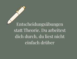 Entscheidungsübungen