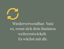 Wiederverwendbar